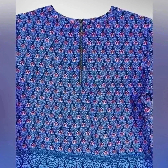 Adrianne Vittanini Womens Geometric Print Shift Dress Size 6 - Picture 3 of 9